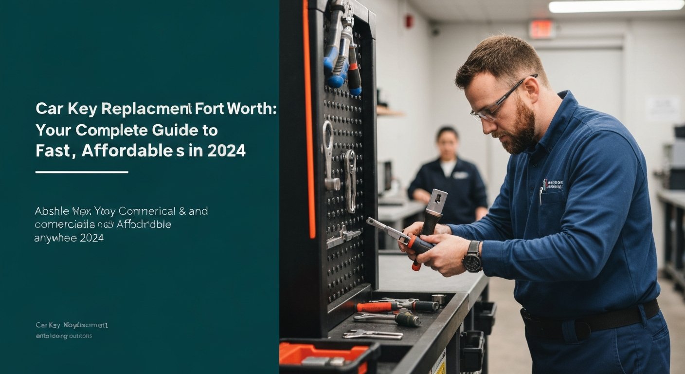 mobile commercial and residential locksmith illustrating Car Key Replacement Fort Worth: Your Complete Guide to Fast, Affordable Service in 2024